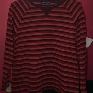 Karen Scott striped long sleeve